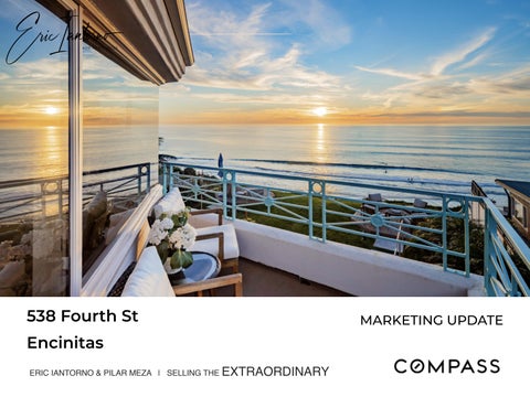 538 FOURTH ST MARKETING UPDATE