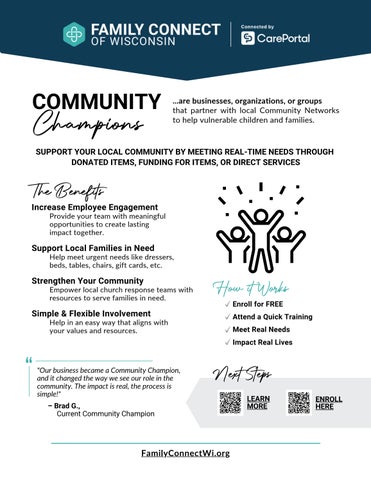 Family Connect: Community Champions