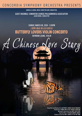 A Chinese Love Story: Butterfly Lovers Violin Concerto