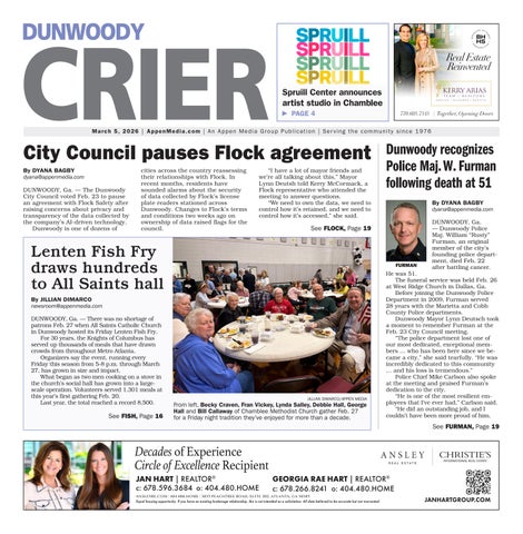 Dunwoody Crier - March 5, 2026