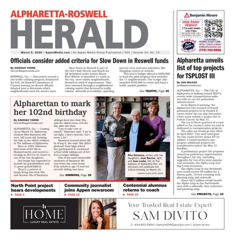 Alpharetta-Roswell Herald - March 5, 2026