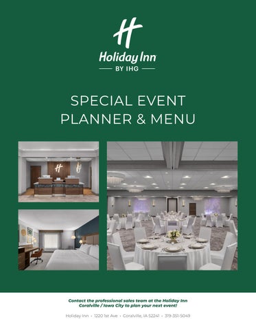 138 - Holiday Inn Coralville Banquet Menu-NP