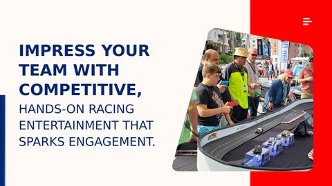 Slot Car Racing for marketing events Excitations