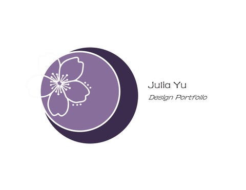 Julia Yu Portfolio