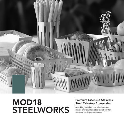MOD18 Steelworks Tabletop Accessories from Service Ideas