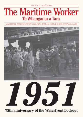 Maritime Worker March 2026