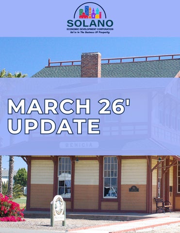 Solano Economic Update: March 26