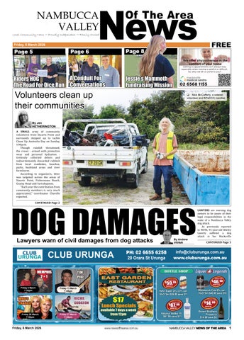 Nambucca Valley News Of The Area 06 MARCH 2026
