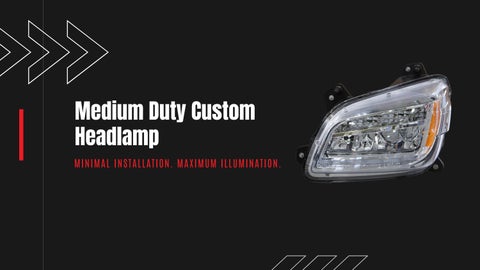 PACCAR Medium Duty Headlamp Change Out PDF With Parts