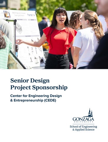 GU Senior Design Sponsorship 2026