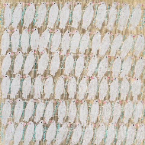 Hunt Slonem Garden Party at Laura Rathe Fine Art Houston