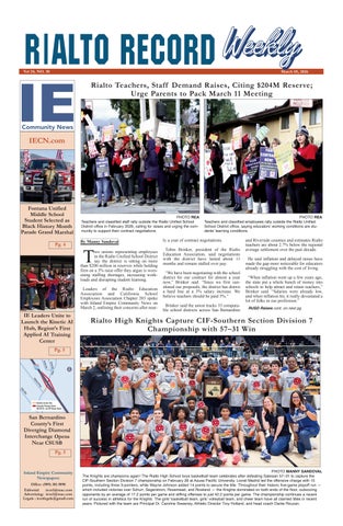 Rialto Record - 03/05/26