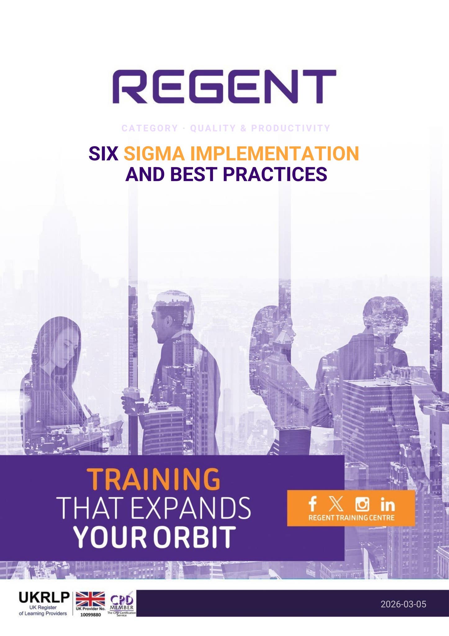 Six Sigma Implementation and Best Practices Online Training Course by ...