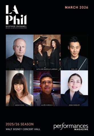 Performances Magazine | LA Phil, March 2026
