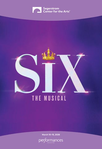 Performances Magazine | Segerstrom Center for the Arts, March 2026