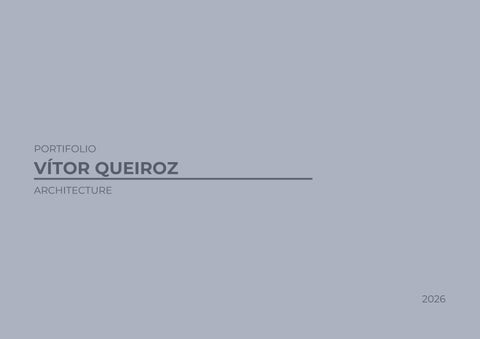 Black and White Simple Architecture Portfolio A4 Landscape