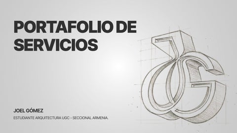 Portafolio Joel Gómez