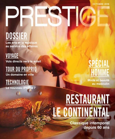 Magazine Prestige | Octobre 2016