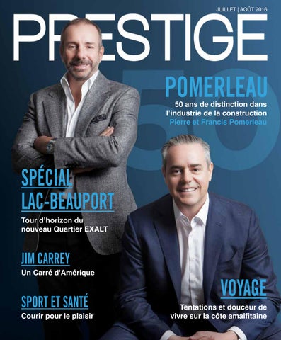 Magazine Prestige | Juillet 2016