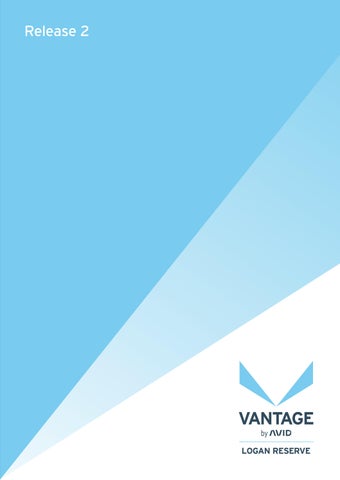 Vantage Logan Reserve Stage 1 Release 2