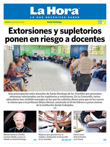 Santo Domingo: 06 de Marzo, 2026