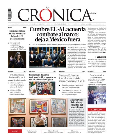 La Crónica de Hoy 06-03-2026