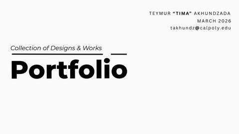 Collection of Design & Works