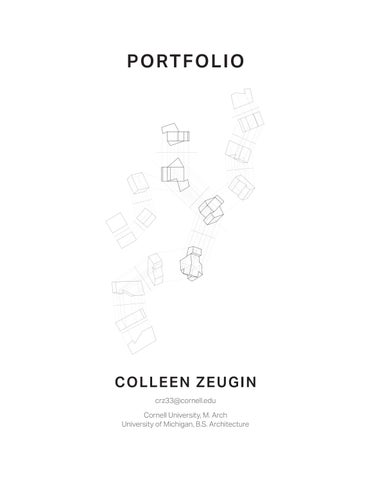 Colleen Zeugin Portfolio