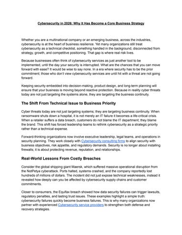 Cybersecurity in 2026_ Why It Has Become a Core Business Strategy