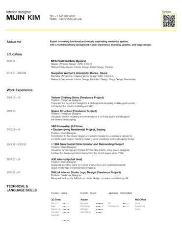 resume 2026306_Mijin Kim