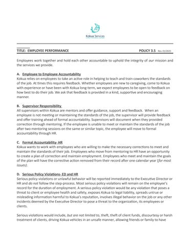 Accountability Policy 2.2.26