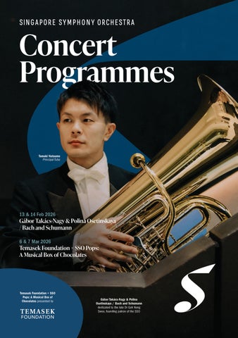 Singapore Symphony Orchestra Feb-Mar 2026