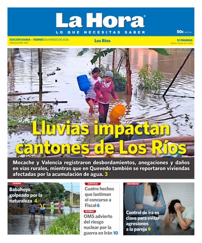 Los Ríos: 06 de marzo, 2026