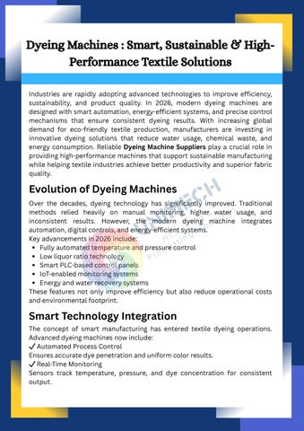 Dyeing Machines  Smart, Sustainable & High-Performance Textile Solutions (1)