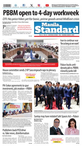 Manila Standard - 2026 March 5 - Thursday