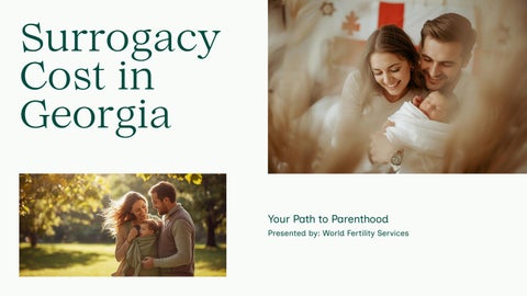 Surrogacy Cost in Georgia | World Fertility Services
