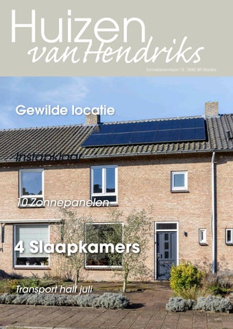 Brochure Zonnebloemlaan 13