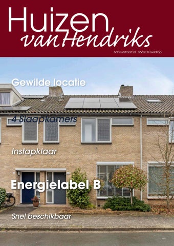 Brochure Schoutstraat 23