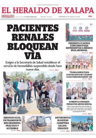 El Heraldo de Xalapa 6 de Marzo de 2026
