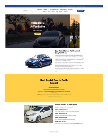 Affordable Best Car Rental Perth Airport Services
