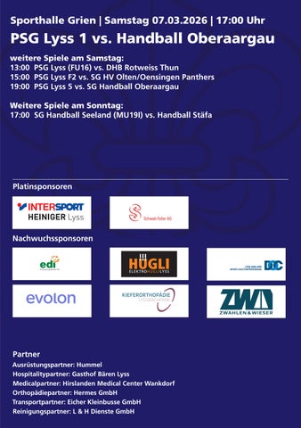 Spieltag vom 7. März 2026