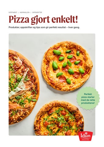 Idun Industri: Pizza gjort enkelt!