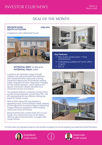 March 2026 Investor Club Digital Newsletter