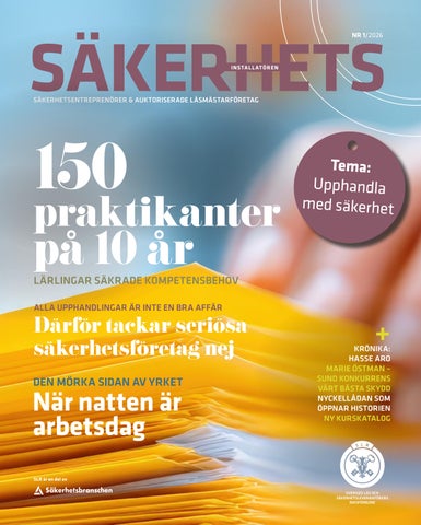 Säkerhetsinstallatören #1/26