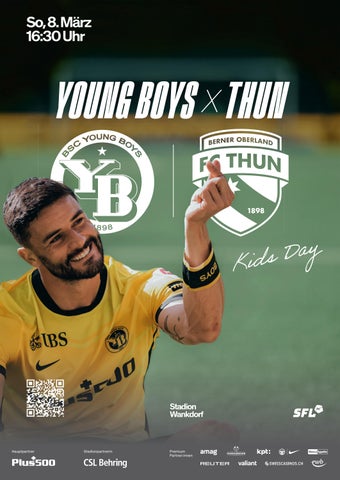 Matchprogramm YB - Thun