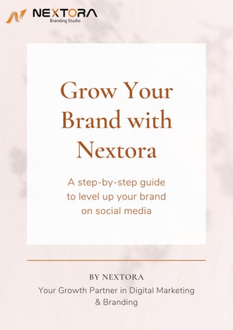 Grow Your Brand with Nextora