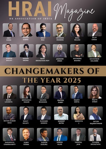 CHANGEMAKERS OF THE YEAR 2025