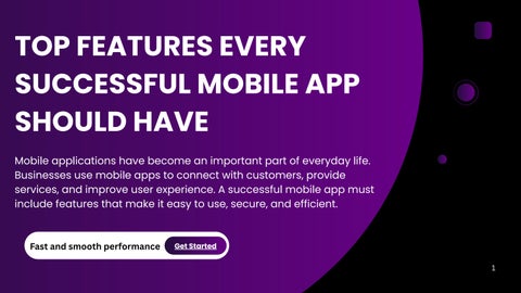 Essential Features Every Successful Mobile App Must Have