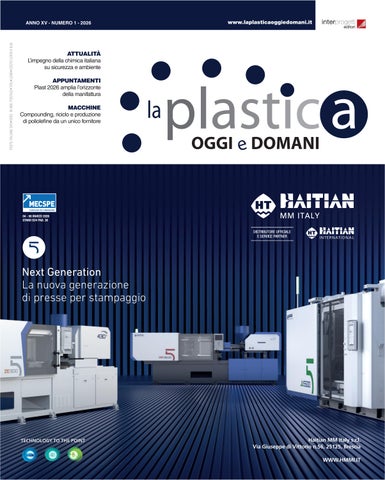 La Plastica Oggi e Domani n. 1 2026