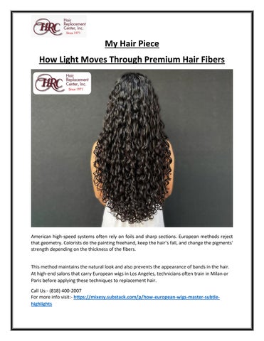 Affordable Toupee Los Angeles Hair Solutions